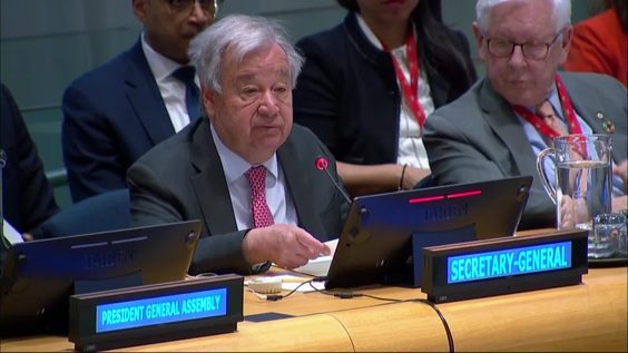 António Guterres (Secretary-General) at 2025 ECOSOC Forum on Financing for Development Follow-Up (FfD Forum)