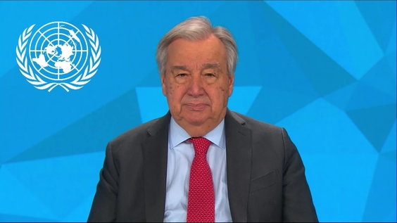 António Guterres (Secretario General) con motivo del Día Internacional de Recuerdo de las Víctimas de la Esclavitud y la Trata Transatlántica de Esclavos 2025