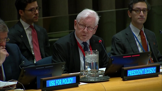 (Opening) Economic and Social Council: Partnership Forum, 2025 session