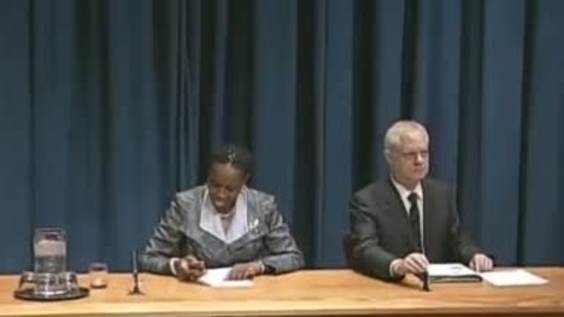 Dessima M. Williams (Grenada) on Climate Change - Press Conference | UN ...