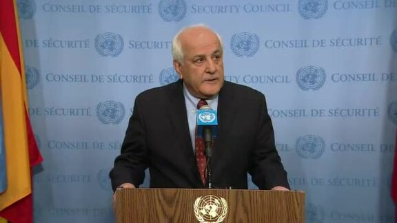 Palestinian Observer Briefs Press