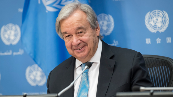 Press Conference: United Nations Secretary-General, António Guterres on his priorities for 2022