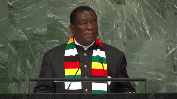 Zimbabwe- President Addresses General Debate, 77th Session