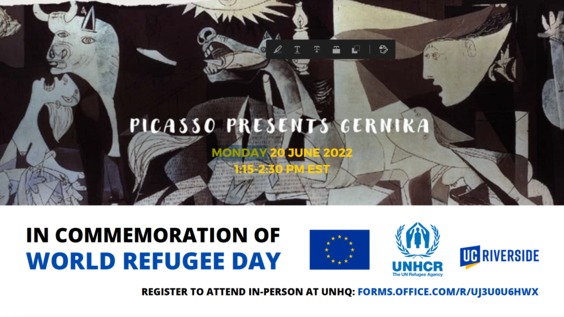 UNHCR World Refugees Day event: Picasso Presents Guernika