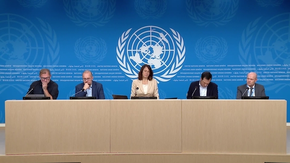 Geneva Press Briefing: WMO, UNICEF, UNDP, ICRC, WHO, OCHA