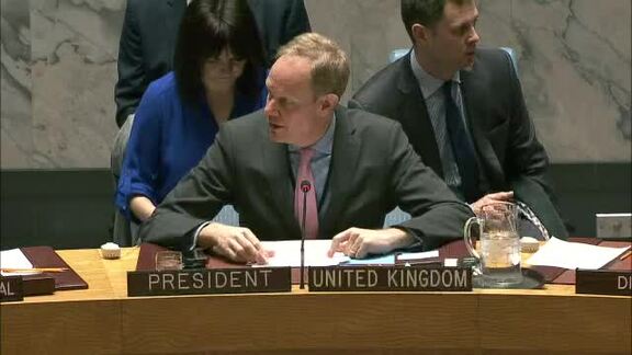 7909th Security Council Meeting: Situation in Middle East, Syria