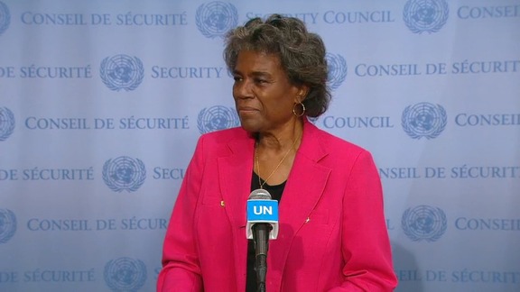 President of Security Council Briefs Press