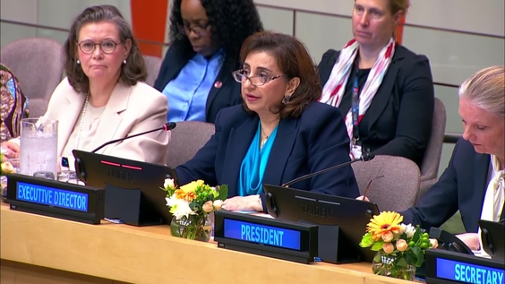 1st meeting, UN Women Executive Board, Annual Session 2025