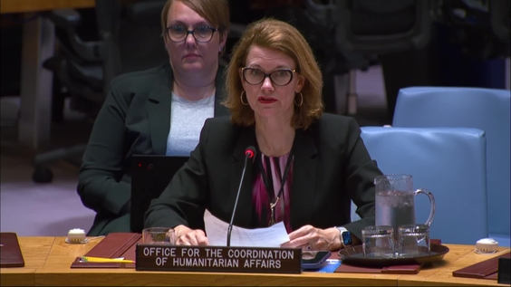 Lisa Doughten (OCHA) on Maintenance of peace and security of Ukraine - Security Council, 9924th meeting
