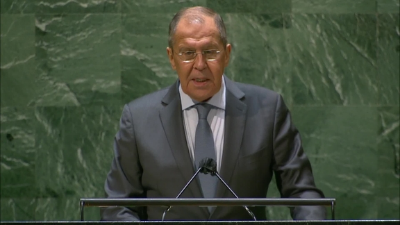 Russian Federation - Minister for Foreign Affairs Addresses General Debate, 76th Session