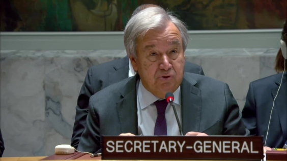 António Guterres (Secretario General) sobre el mantenimiento de la paz y la seguridad de Ucrania - Consejo de Seguridad, 9421ª sesión