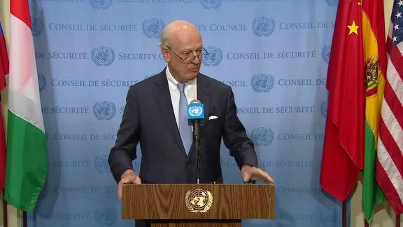 Special Envoy for Syria Briefs Press