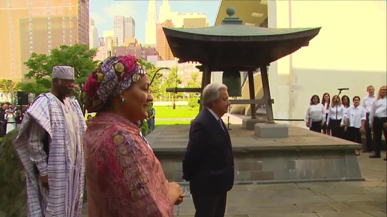Peace Bell Ceremony on the occasion of the International Day of Peace 2024