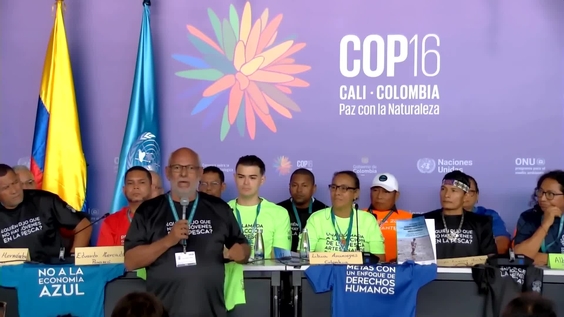 Press Conference: Fisher Peoples in Action – United Nations Biodiversity Conference 2024