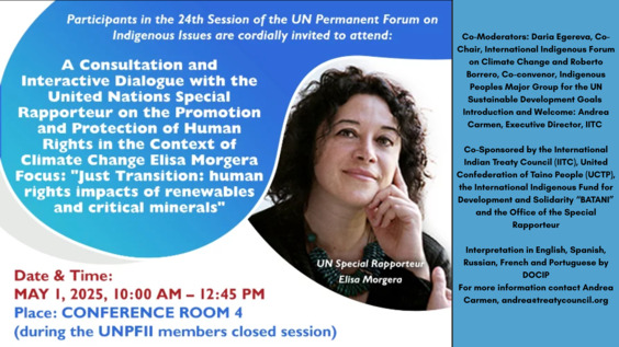 UNPFII side event