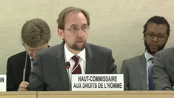 Zeid Ra'ad Al Hussein (OHCHR) - 28th Special Session of Human Rights Council