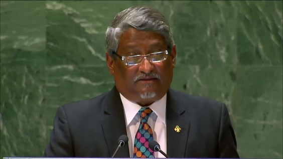 Maldives - Minister of State for Foreign Affairs Addresses General Debate, 78th Session