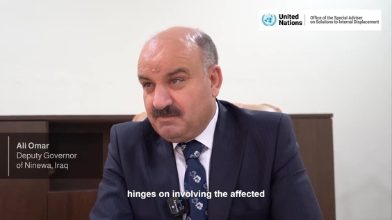 Iraq Deputy Governor Ali Omar on participation 2