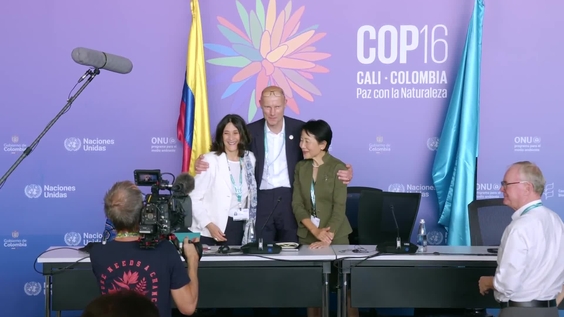 Press Conference: The 5 things you need to know from the Commission's report on the New Economics of Water (and what it means for biodiversity) – United Nations Biodiversity Conference 2024