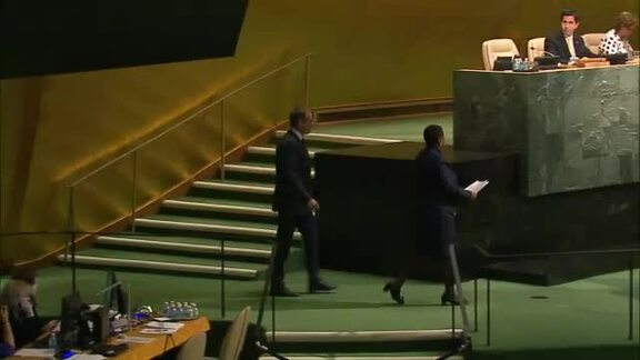 President of the European Union Addresses General Assembly