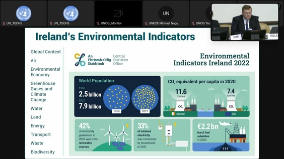 3rd Meeting, 20th Session of Joint Task force on Environmental Statistics and Indicators