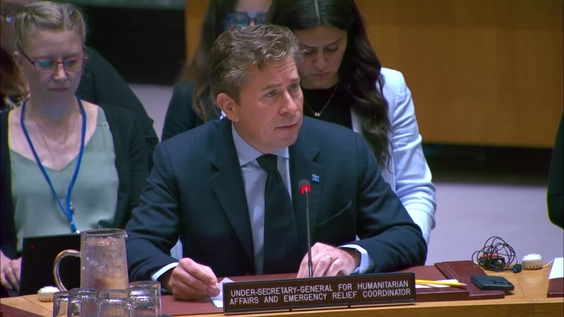 Tom Fletcher (OCHA) on the situation in the Middle East, including the Palestinian question - Security Council, 10177th meeting