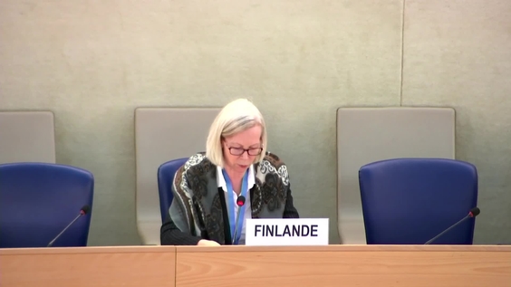 Finland UPR Adoption - 41st Session of Universal Periodic Review