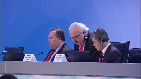 Representative of World Intellectual Property Organization, Fifth Plenary Meeting, Intergovernmental Meetings & Round-tables, Midterm Review of the Istanbul Programme of Action, 27-29 May 2016, Antalya, Turkey