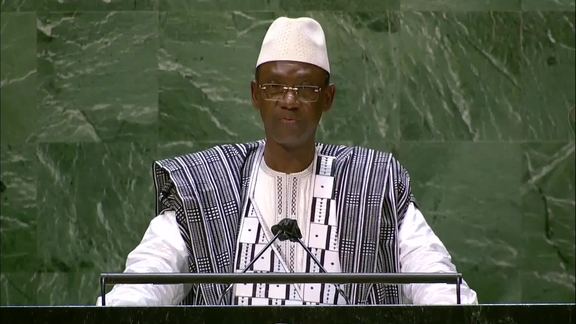 Mali - Prime Minister Addresses General Debate, 76th Session