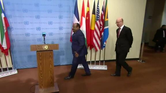 High Level Officials Brief Press on Central African Republic