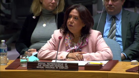 Pramila Patten (Special Representative) on the situation in the Middle East, including the Palestinian question - Security Council, 9572nd meeting