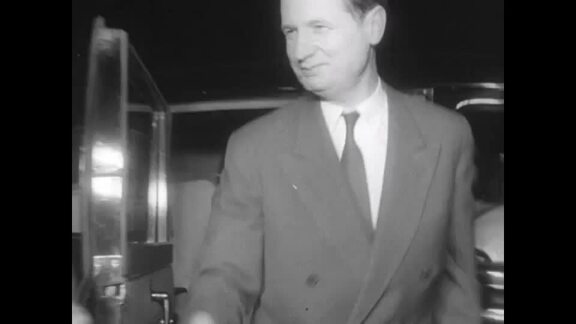 Departure of Gunnar Jarring from Delhi