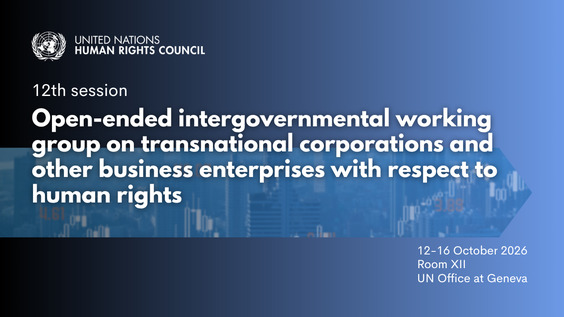 2nd meeting, 12th Session of Open-ended Intergovernmental Working Group on Transnational Corporations