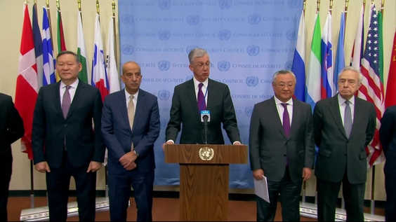 Joint stakeout on the situation in Ukraine - Security Council Media Stakeout