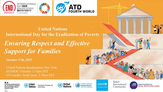 International Day for the Eradication of Poverty 2025 - Ensuring Respect and Effective Support for Families