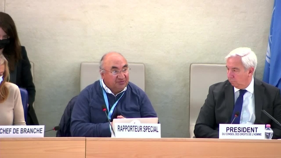 ID: SR on Indigenous Peoples (Cont&#039;d) - 28th Meeting, 51st Regular Session of Human Rights Council