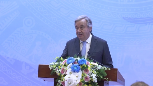 António Guterres (UN Secretary-General) remarks at the 45th anniversary of Viet Nam's Membership in the United Nations