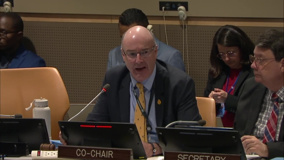 Preparatory Commission: Agreement on Marine Biological Diversity of Areas beyond National Jurisdiction (Third Session, Informal Working Group)