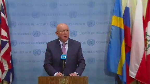 Permanent Representative of Russian Federation Briefs Press