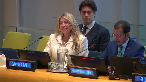 Ivonne A-Baki - Interactive dialogue for the position of the next Secretary-General of the United Nations