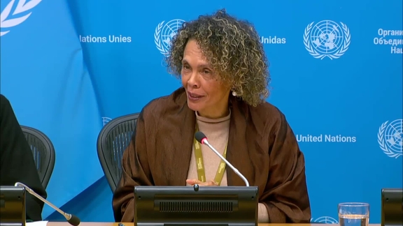 Press Conference: Cristina Duarte (USG, Special Adviser on Africa) and Ambassador Fatima Kyari Mohammed, Permanent Observer of the African Union on the upcoming 2024 Africa Dialogue Series.