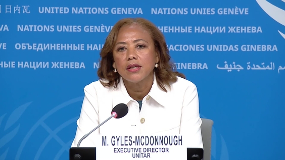 UN Geneva Press Briefing: UNITAR, WMO, WHO