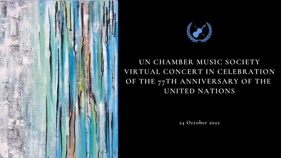 Concierto de la Sociedad de Música de Cámara de las Naciones Unidas en celebración del 77º aniversario de las Naciones Unidas