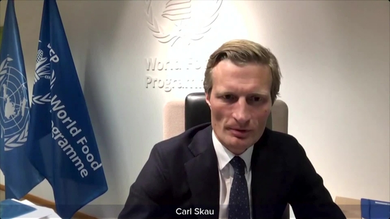 Carl Skau (WFP) on the protection of civilians in armed conflict - Security Council, 9560th meeting