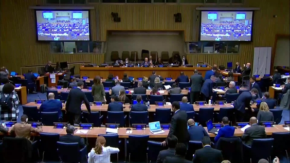 First Committee, 1) 25th plenary meeting (resumed), 2) 26th plenary meeting - General Assembly, 77th session