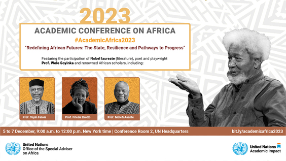 (Part 1) United Nations Academic Conference on Africa (5-7 December 2023)