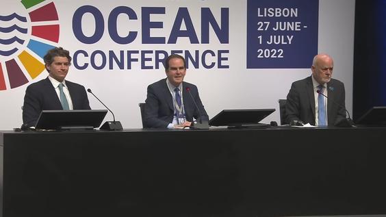Press Conference: Leveraging Global Public-Private Investment to Build Resilient Coral Reef Ecosystems - UN Ocean Conference 2022.