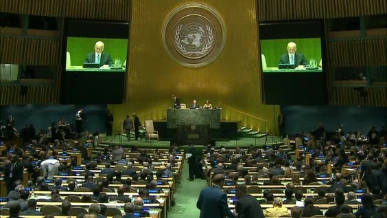 Пан Ги Мун, (Генеральный Секретарь ООН), Общие прения, 71-я Сессия