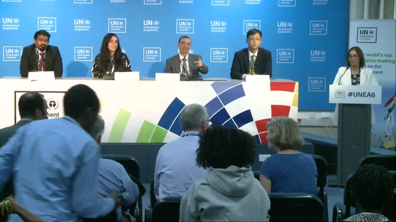 Major Groups and Stakeholders Press Conference - Sixth Session of the UN Environment Assembly