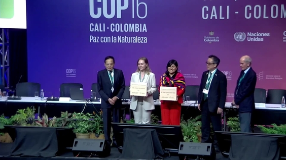 Midori Award Ceremony at COP16 – United Nations Biodiversity Conference 2024